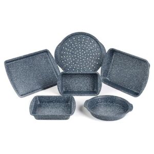 Nightfall Stone Non-Stick 6-Piece Bakeware Set