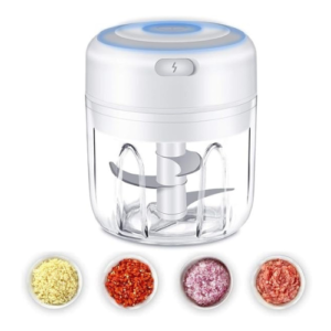 Electric Mini Garlic Chopper, Food Chopper, Mini Food Processors