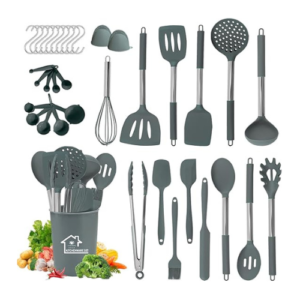 27-pcs Kitchenware, Non-Stick Heat Resistant Cooking Utensils Set
